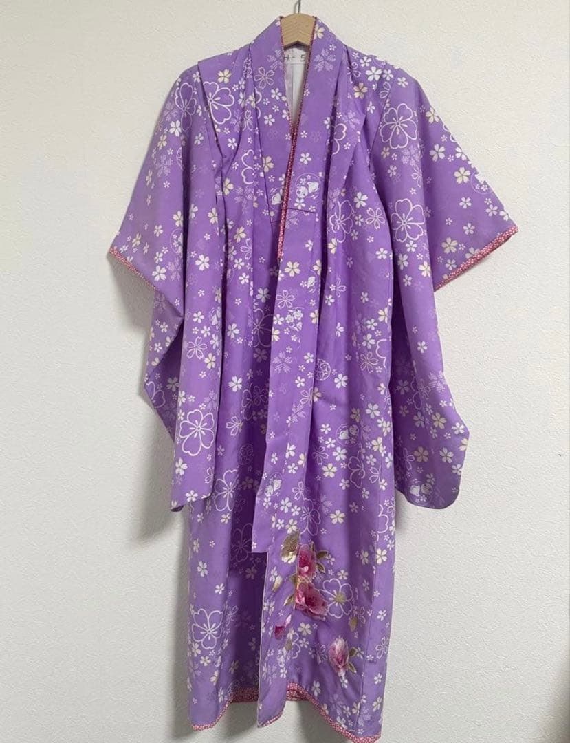 乙葉 七五三 3歳 着物 被布 刺繍 金糸