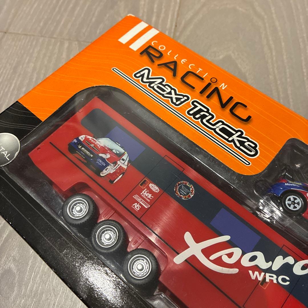マジョレット Xsara WRC トラックとミニカーセット
