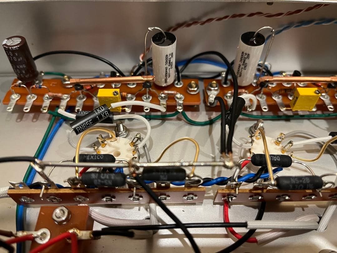 真空管アンプ　パーツ取りジャンク品 ファインメットアウトプットトランス他