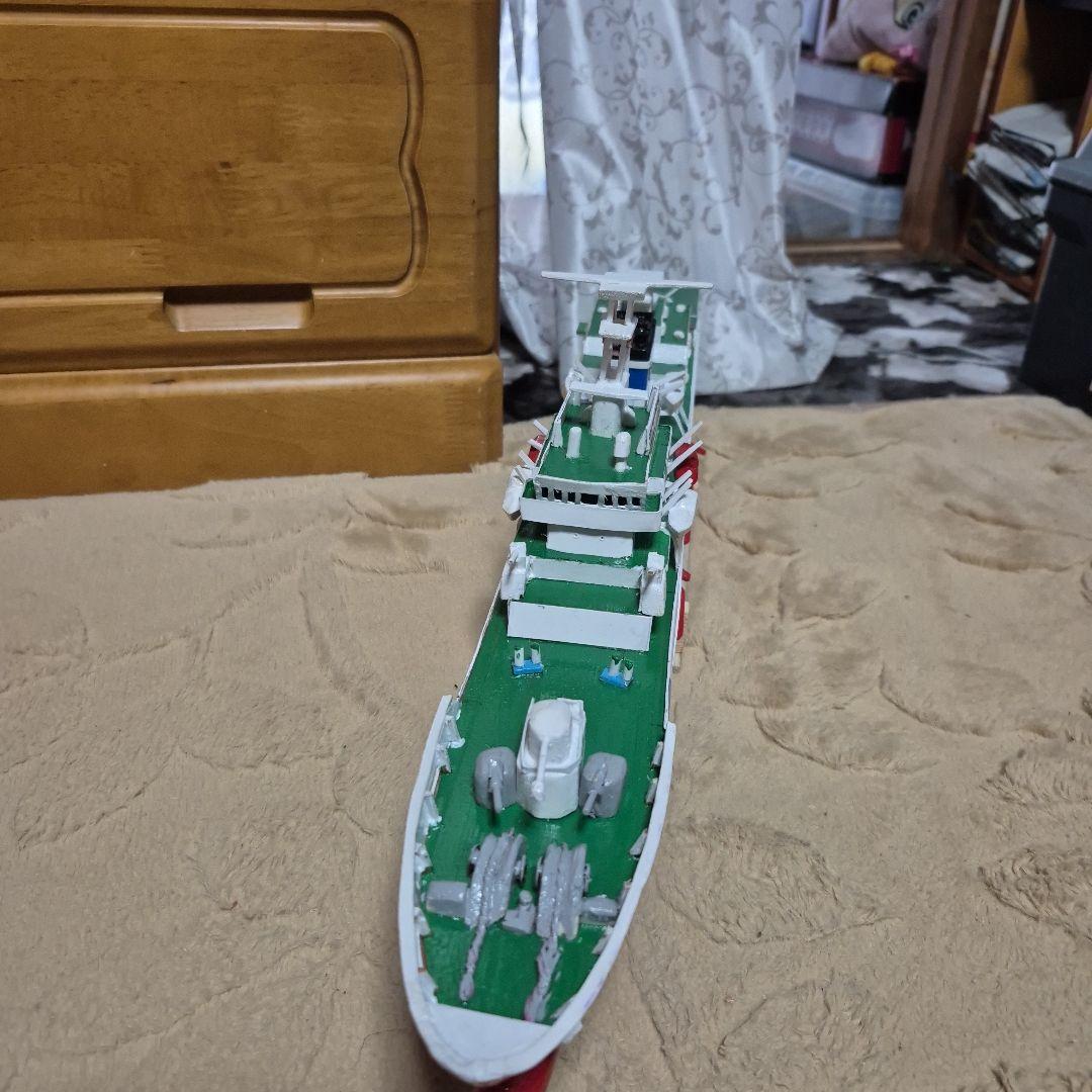 日本海上保安庁 模型船 約60cm高さ20cm幅7cm