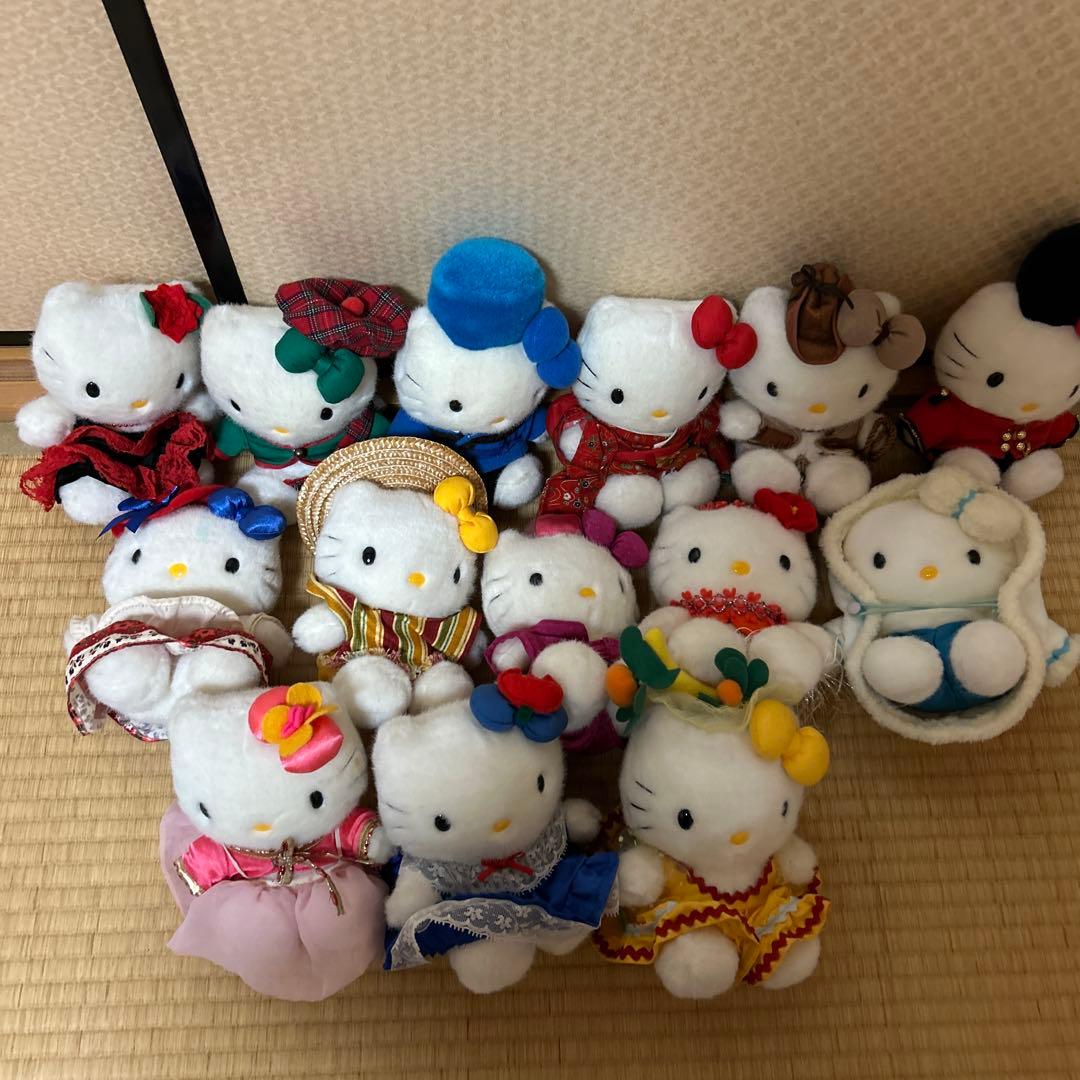 世界　キティ　14国　コンプリート