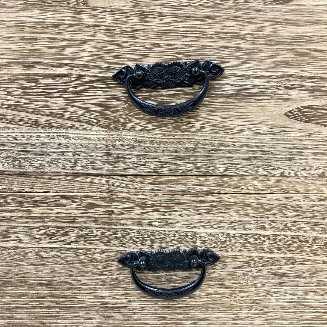 民芸箪笥　工芸タンス　４段　チェスト　古民家　時代風