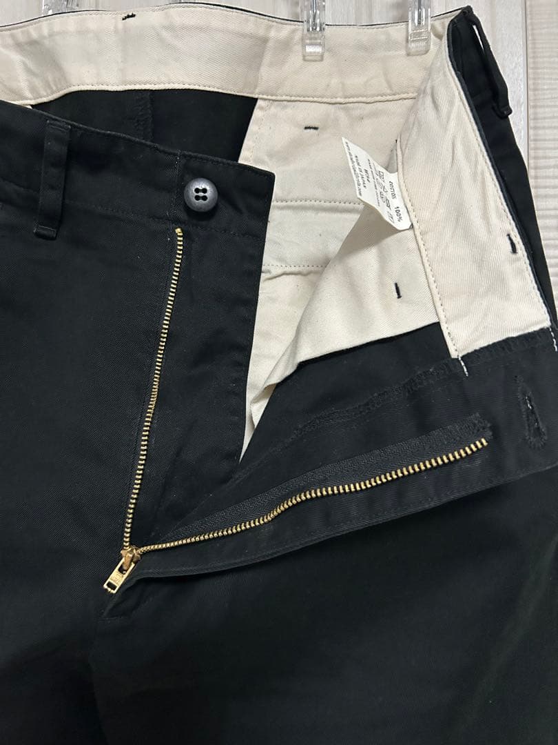 STANDARD CALIFORNIA チノパン ストレート ブラック 34