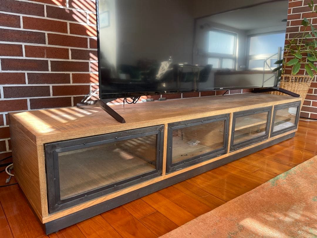 美品！ビンテージ・アンティークテレビ台65inch迄可能 アデペシュ