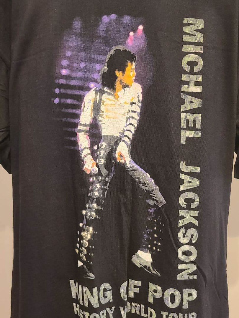 マイケル・ジャクソン Tシャツ KING OF POP　ツアーTシャツ