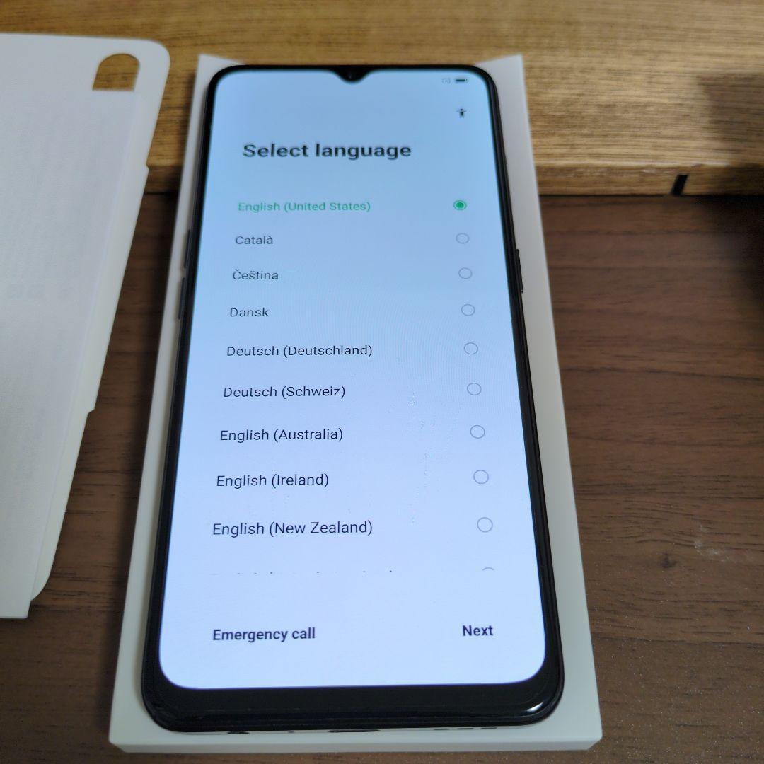 OPPO Reno3 A 本体と箱付き　SIMフリー