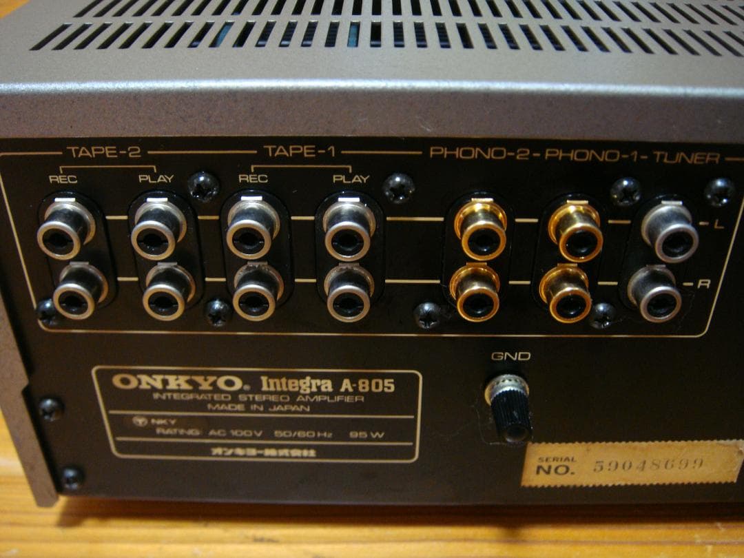希少 整備済 程度良 ONKYO オンキョー アンプ Integra A-805