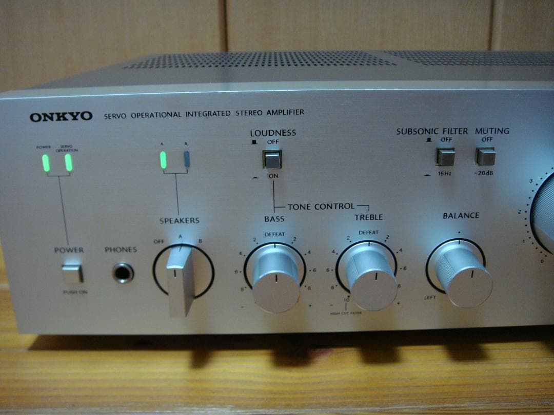 希少 整備済 程度良 ONKYO オンキョー アンプ Integra A-805
