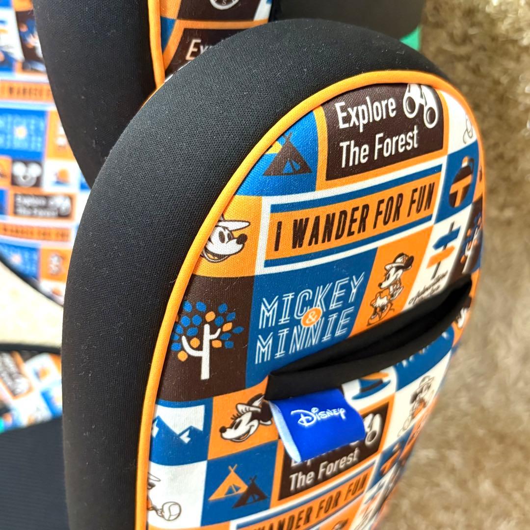 ジュニアシートマムズキャリー ミッキー キャンプ チャイルドシート