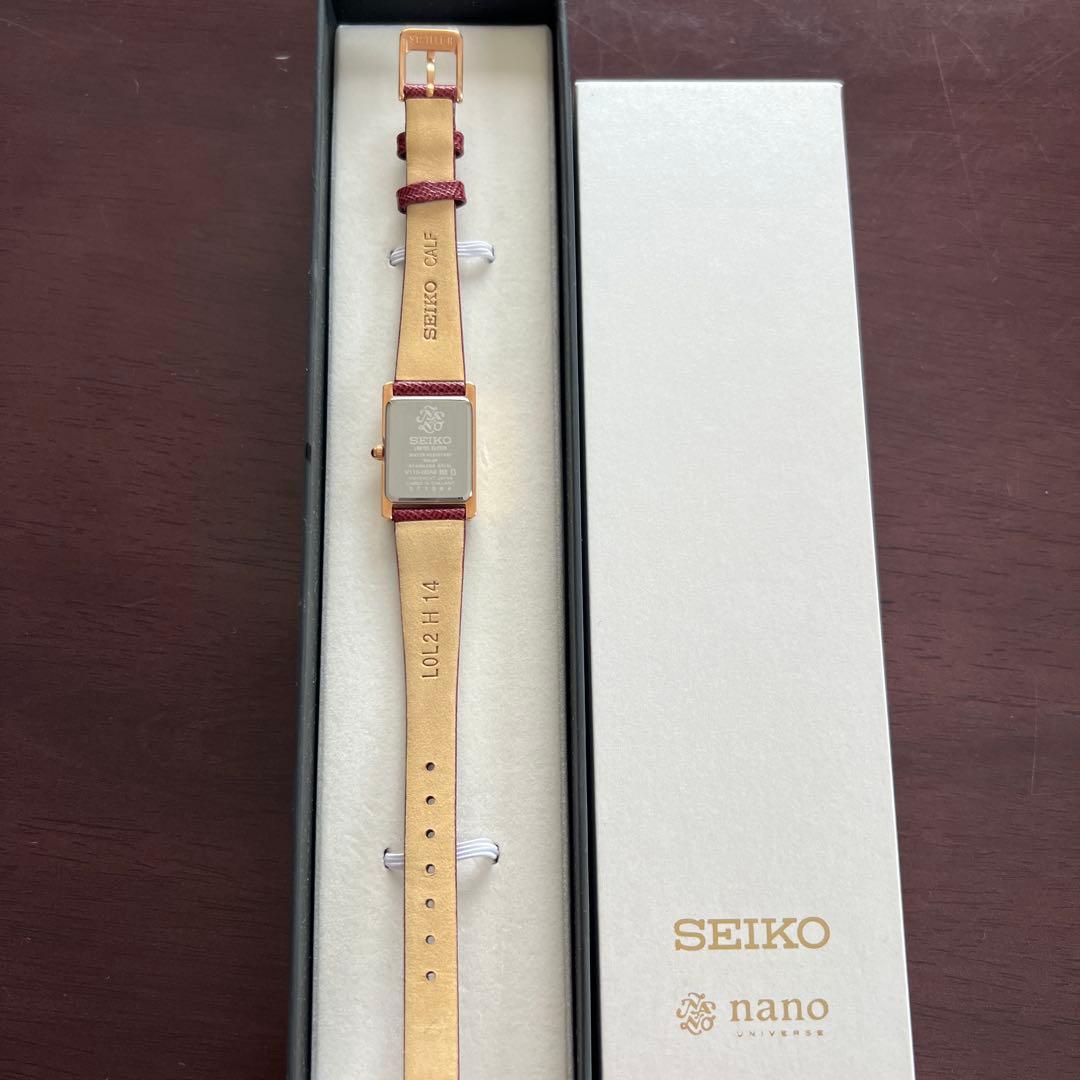 SEIKO ナノユニバース　コラボ腕時計　レディース