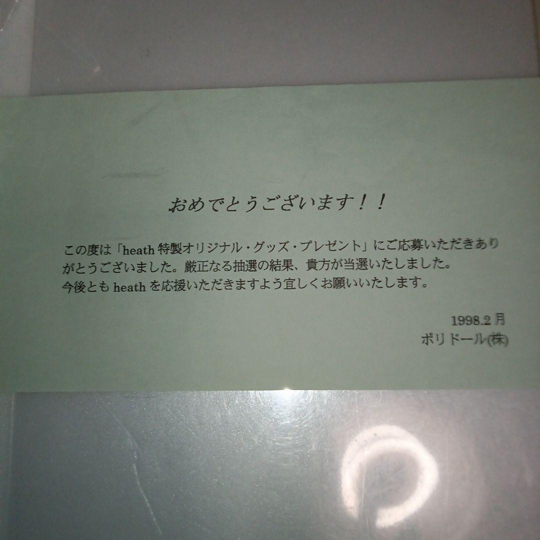 HEATH　 メイクBOX　ポストカードサイン入り