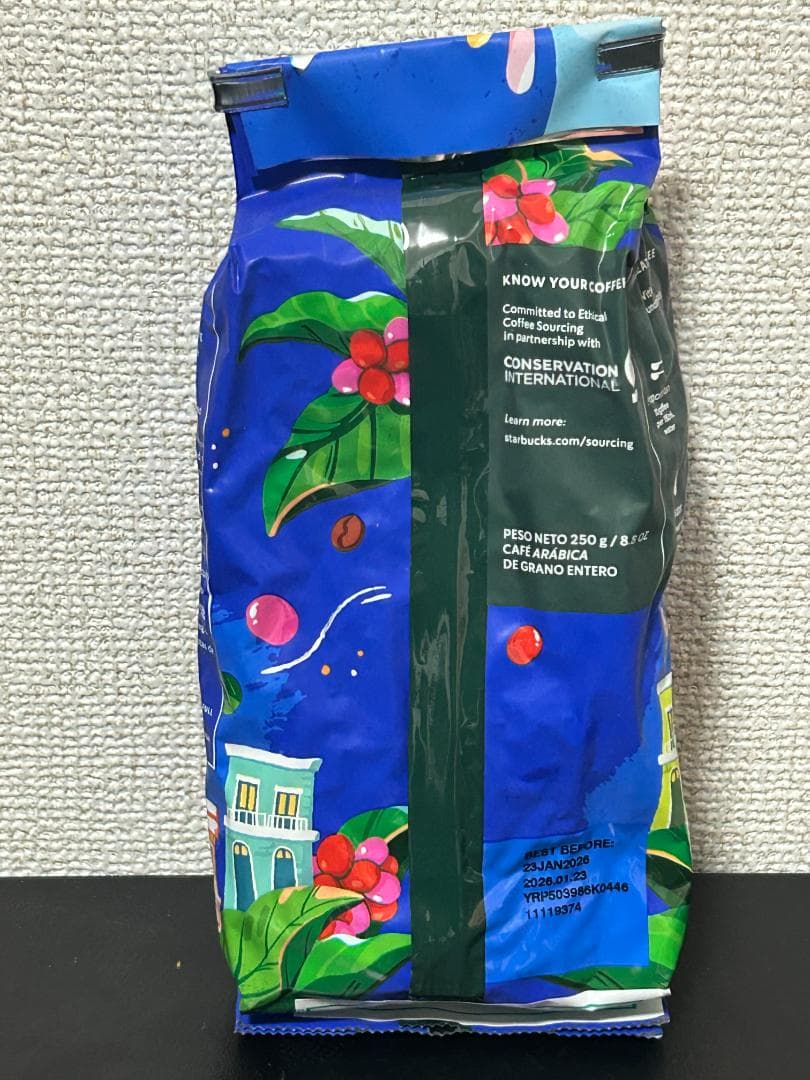 [新品・希少]　スタバ プエルトリコ コーヒー NYエデゥケーション付き