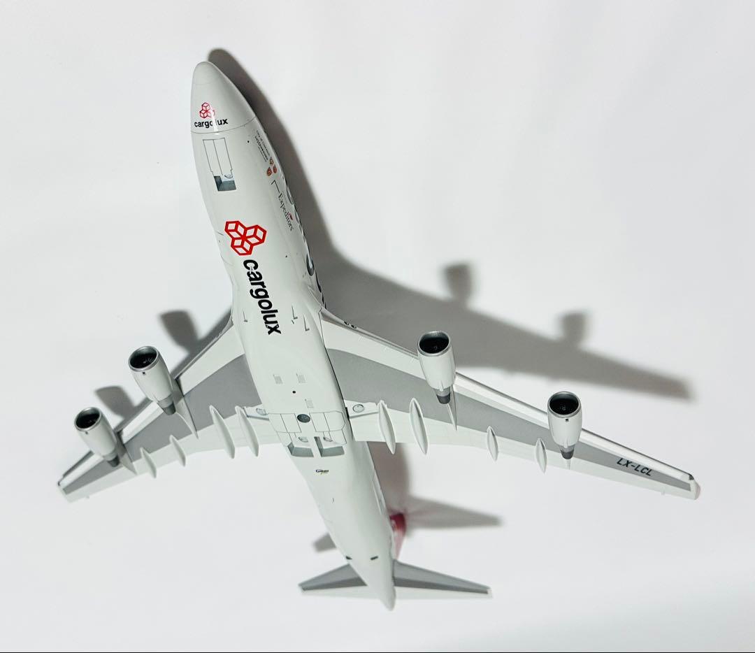 Gemini 1/200 B747-400F cargolux ドア開閉仕様