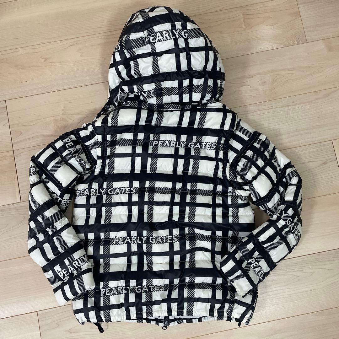 PEARLY GATES チェック柄ダウンジャケット サイズ2