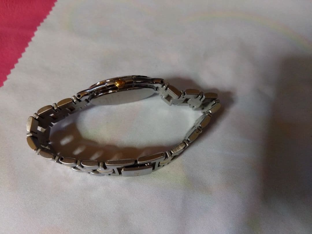 セイコー　ドルチェ　シェル文字盤　美品！①