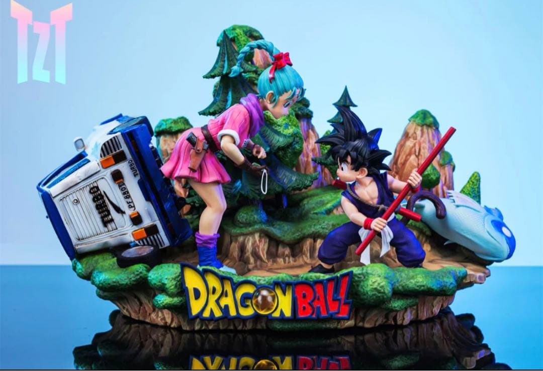 孫悟空＆ブルマ　ガレージキット