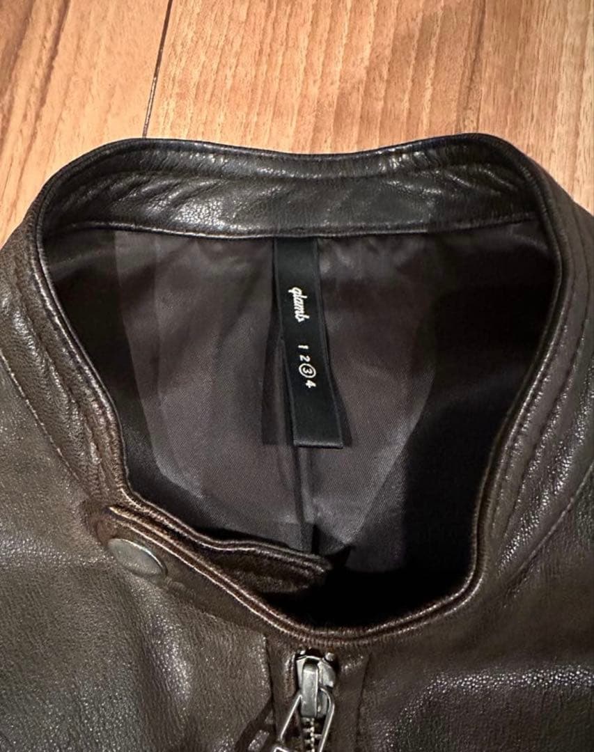 グラム glamb レザージャケット 革ジャン ライダース 古着