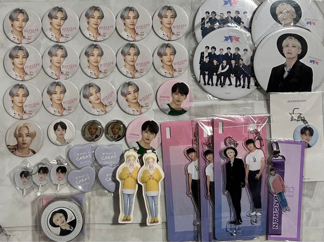 SEVENTEEN セブチ ジョンハン 缶バッジ アクキー グッズ セット