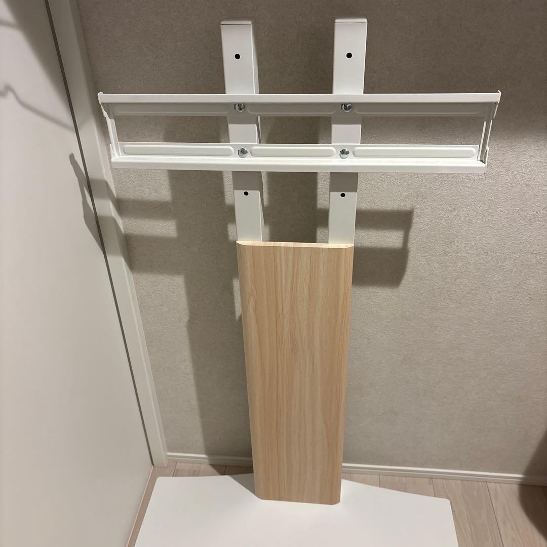 【美品】壁寄せテレビスタンド swing WS-B840-NA/DB