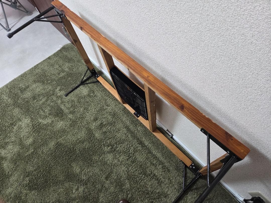 無垢×アイアン　こたつローテーブル