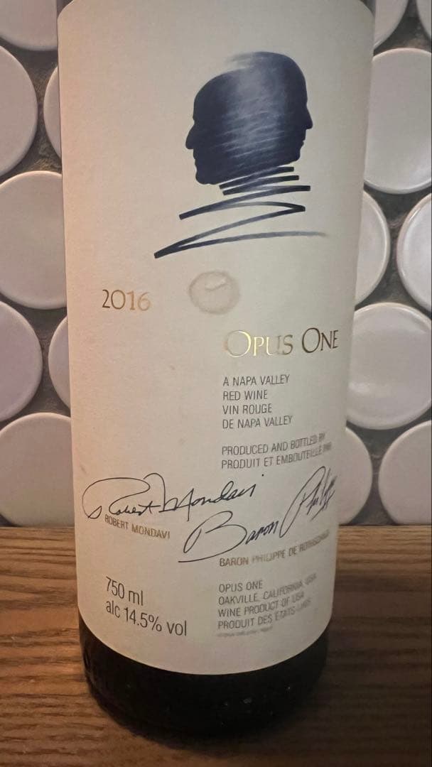 Opus One オーパスワン 2016 フルボトル