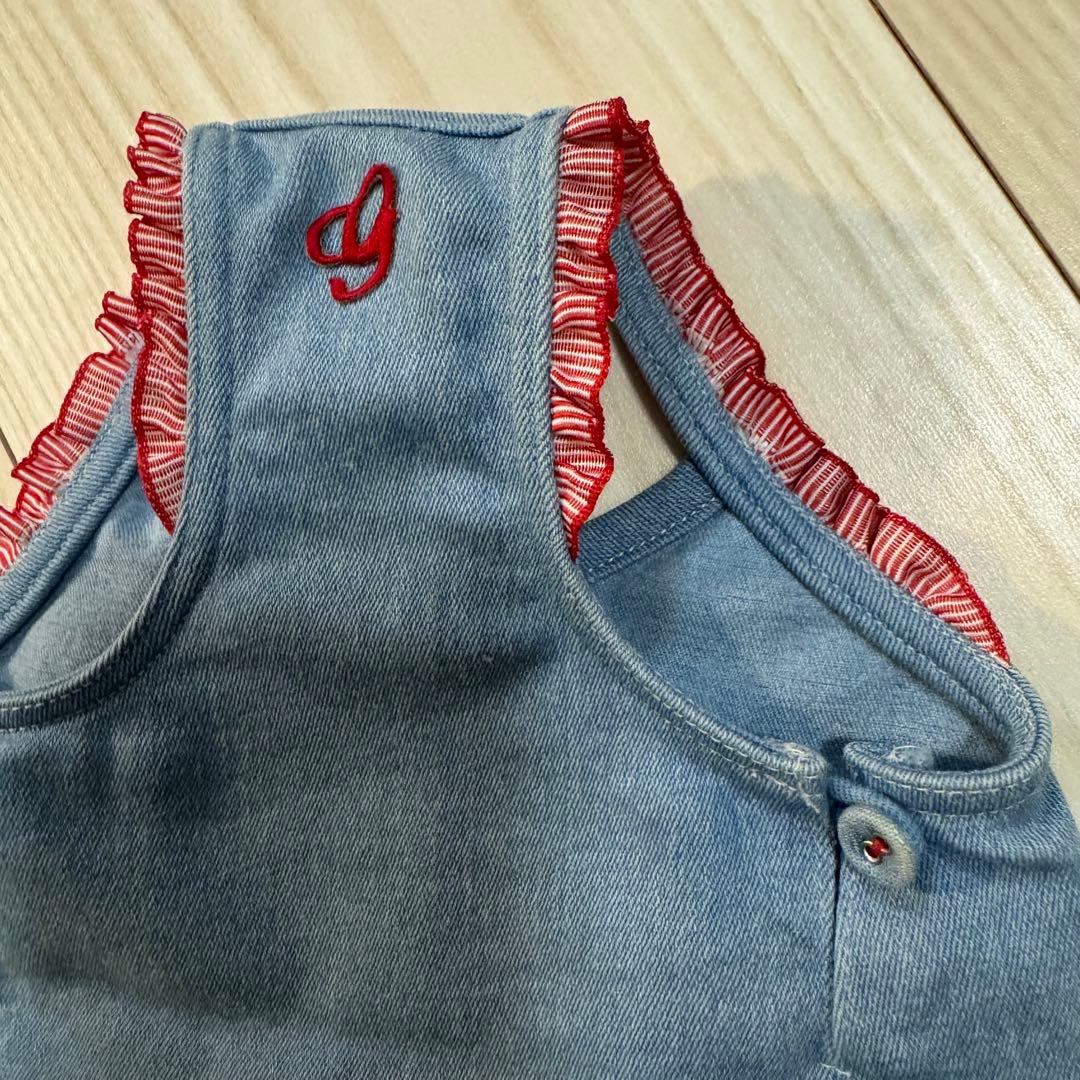 美品　アトリエgg デニムワンピース ローラ 19ハーフ