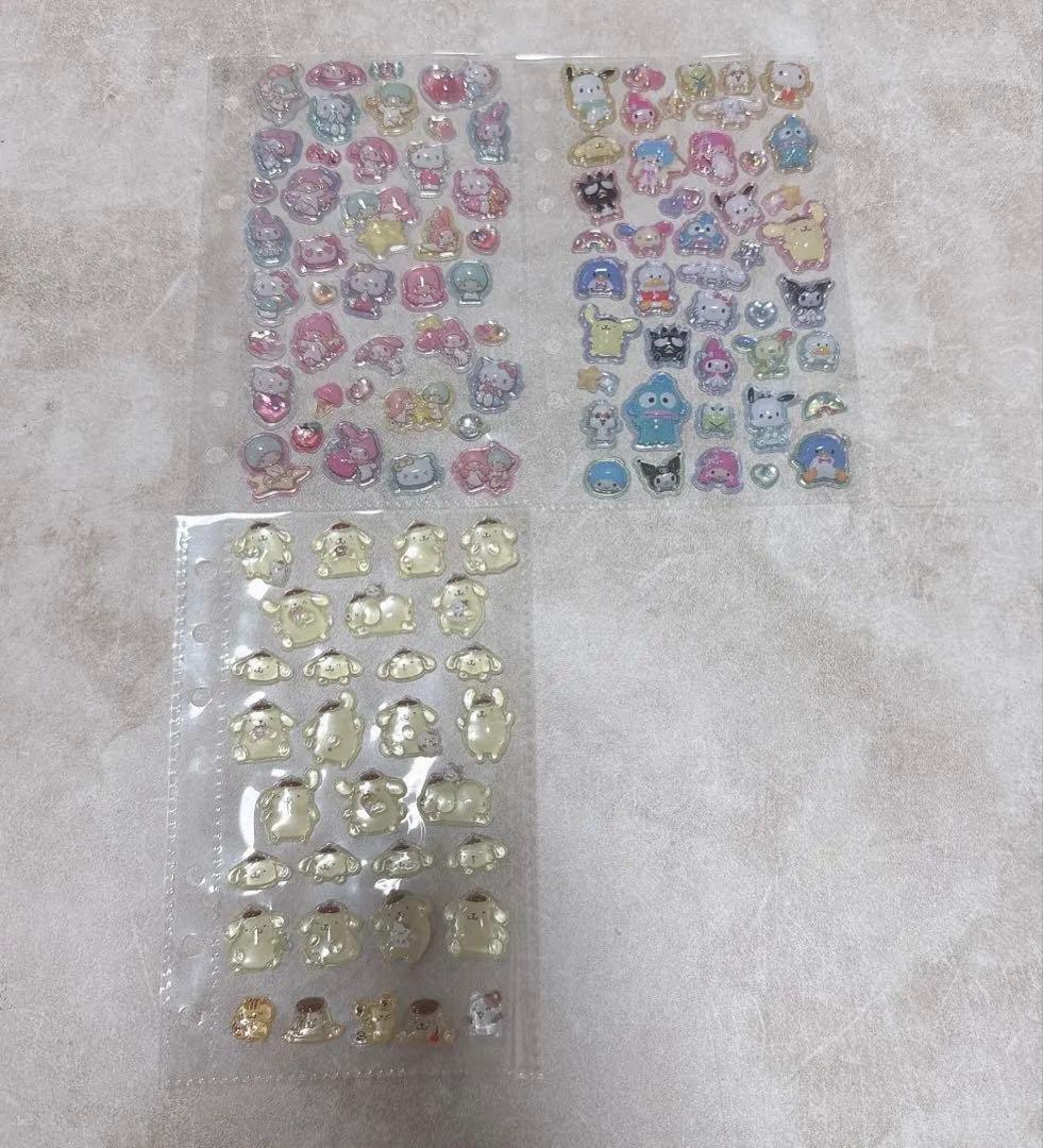 サンリオ　ボンボンドロップシール帳　完成品