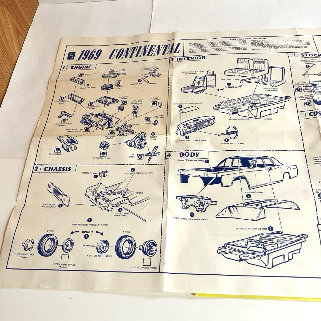 希少！激レア！当時物！amt '69 LINCOLN CONTINENTAL