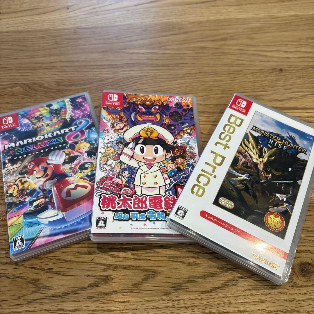 マリオカート8 デラックス & 桃太郎電鉄＆モンスターハンターRISE