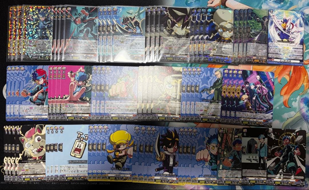 ヴァンガード　巻戻士　デッキパーツ一式