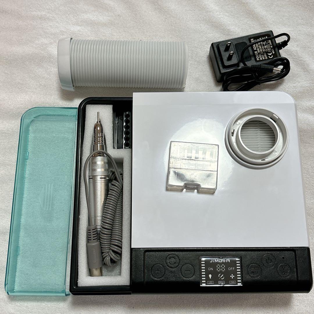 歯科技工所集塵機、電動グラインダー付き60W強力掃除機吸引機デスク