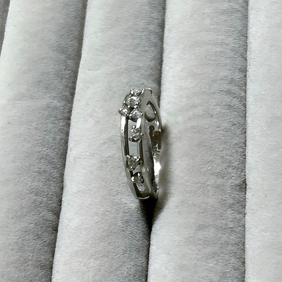 STAR JEWELRY / ダイヤリング　0.22ct　Pt950