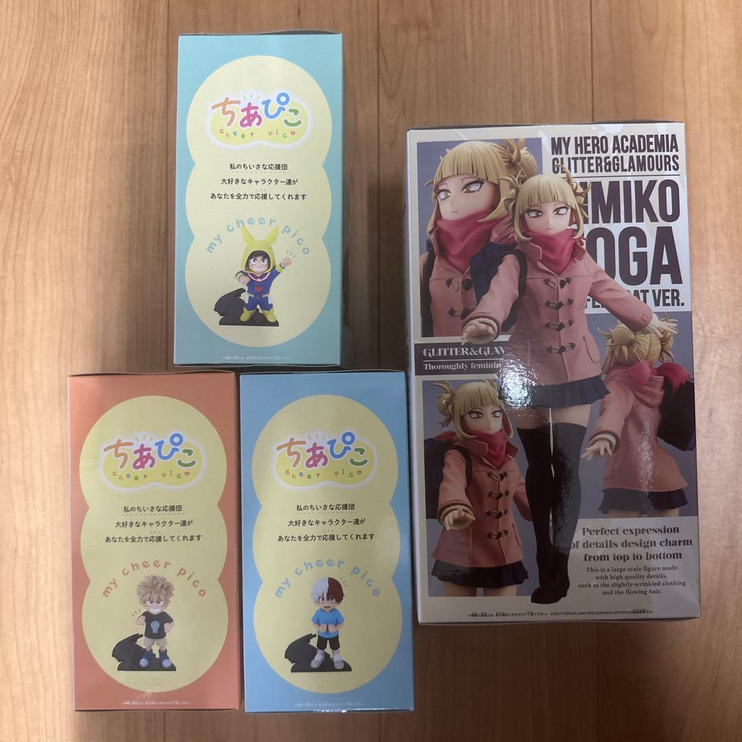 僕のヒーローアカデミア　緑谷出久　爆豪勝己　轟焦凍　トガヒミコ　フィギュア