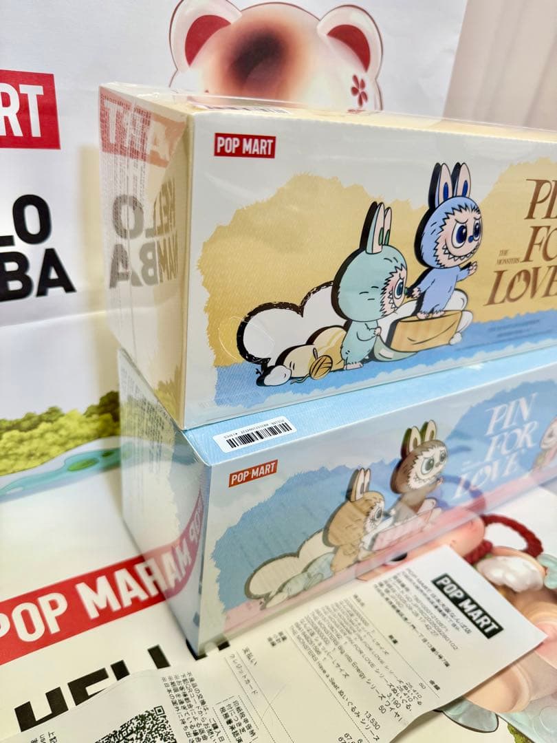 PIN FOR LOVE シリーズぬいぐるみペンダント アソート 2BOX