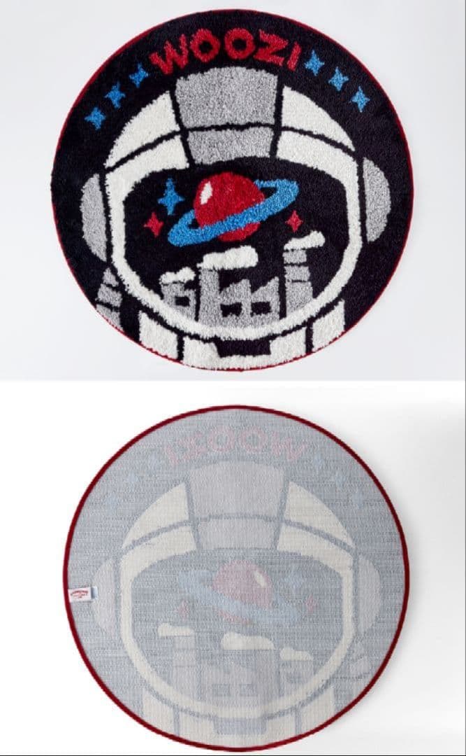 by SEVENTEEN　ウジ　アーティストメイド　ラグ　RAG　宇宙工場カード