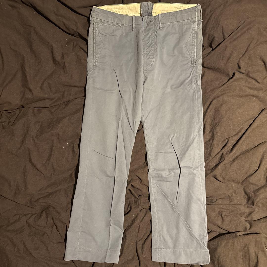 ⚪️亀吉さま専用⚪️RRL チノパン　ブルーグレーとボルドー２本