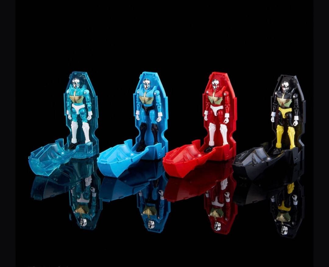 LEGACYSOUL ミクロマン コマンド1号4体セット