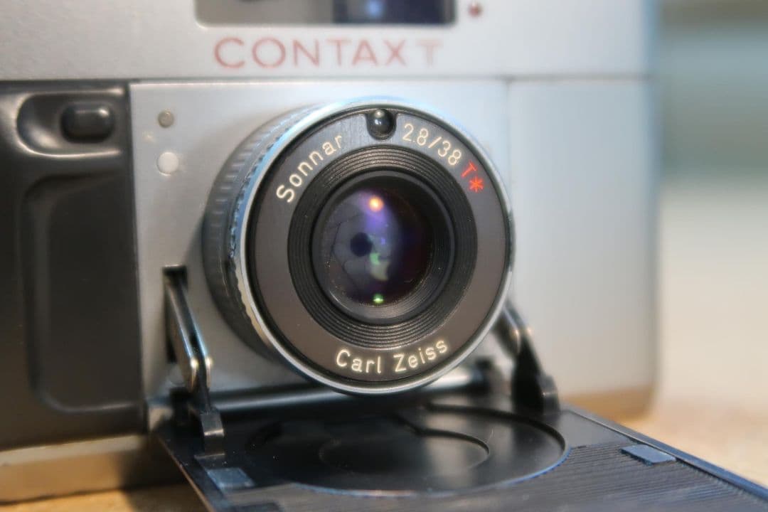 CONTAX T　 動作せず！　京セラコンタックス　フィルムカメラ　ストロボ付