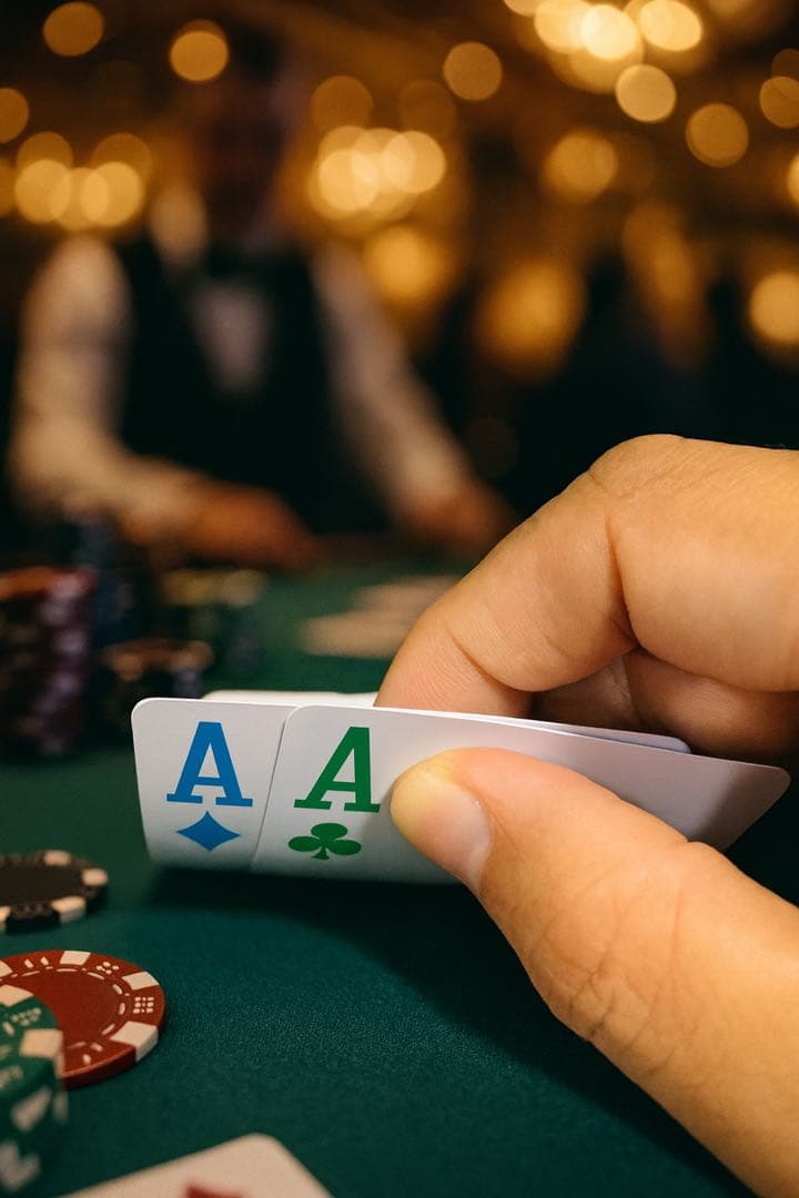 すぐ遊べる　ポーカーテーブルセット【8人用】