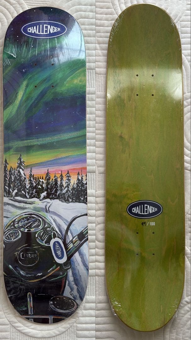 限定品‼️未開封 CHALLENGER 限定スケートボードデッキ 99/100