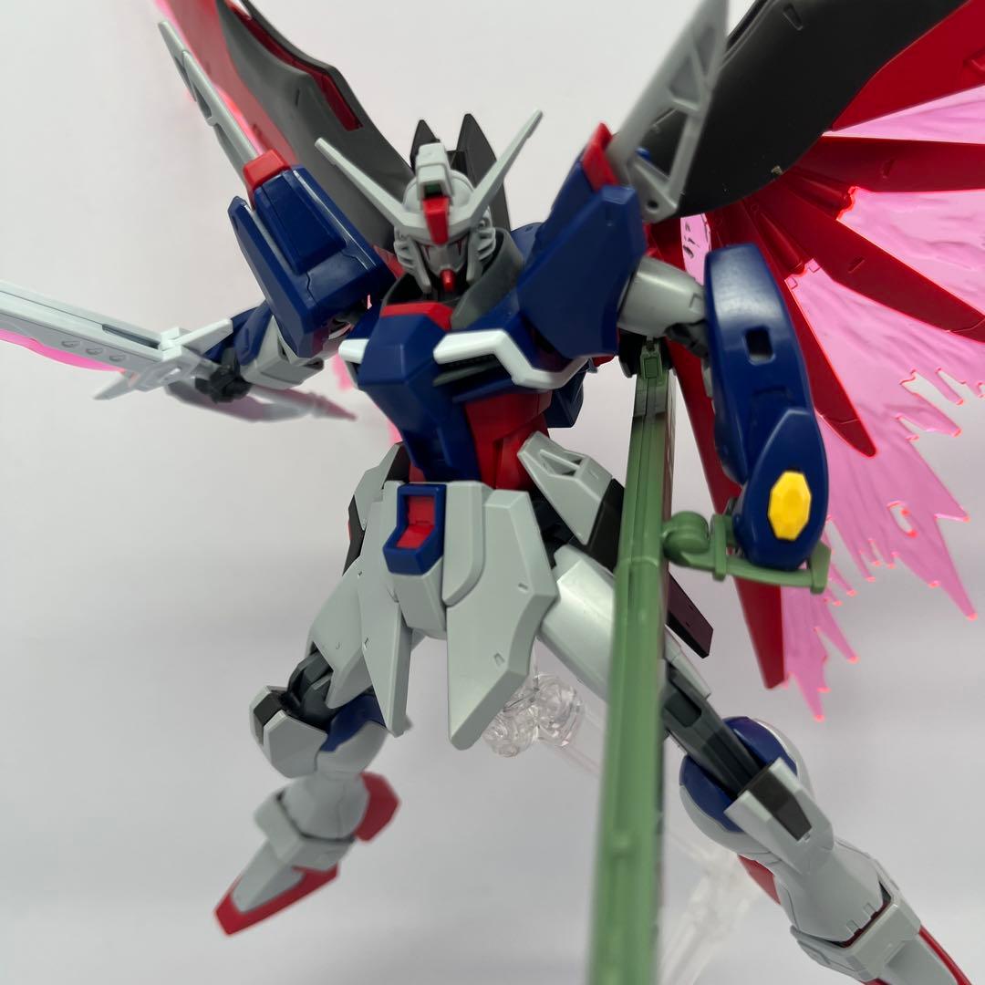 【組立済み・説明書あり】hg デスティニーガンダムspecII ゼウスシルエット