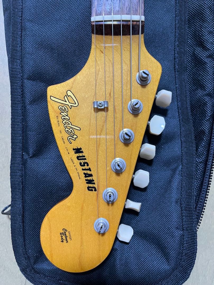 ギター Fender japan MG65 Mustang dacota red