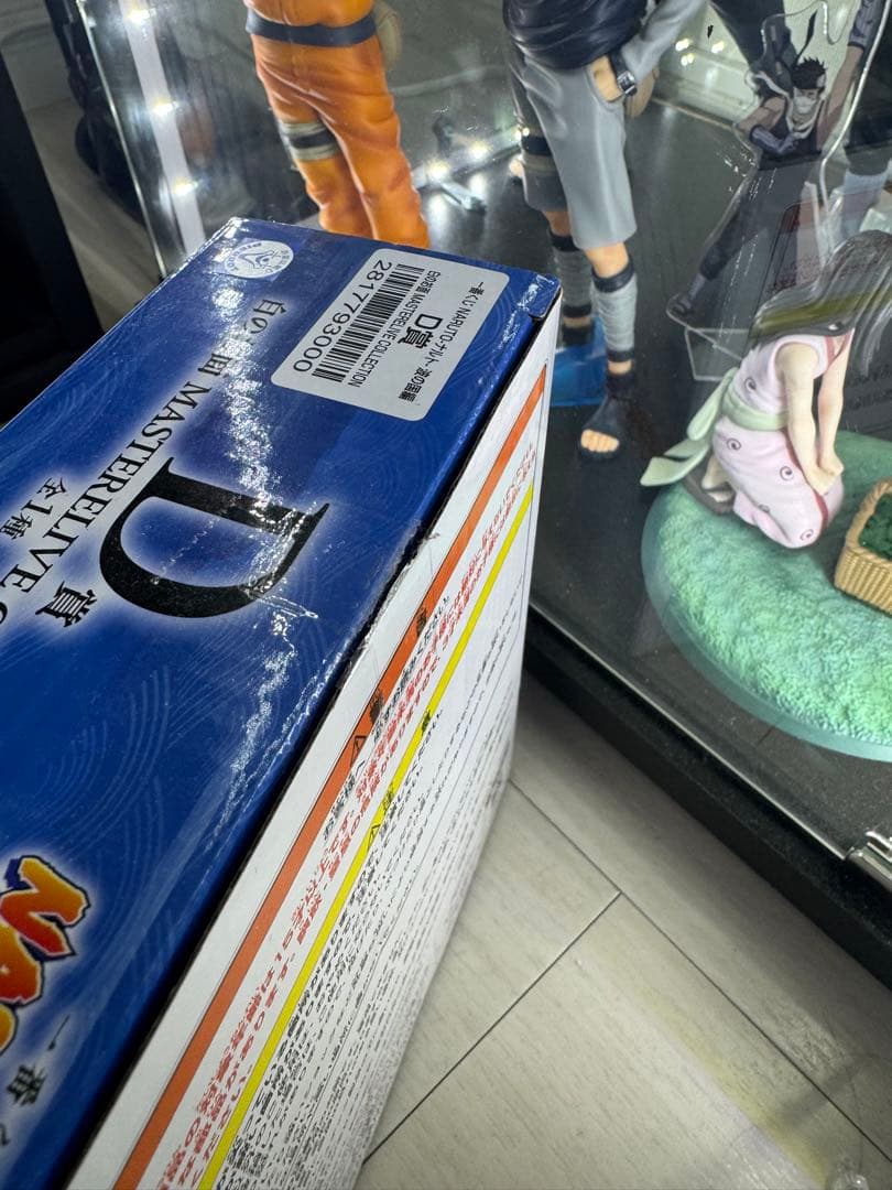 NARUTO 一番くじ　波の国　グランディスタ計6体セット+白お面、アクスタ付き