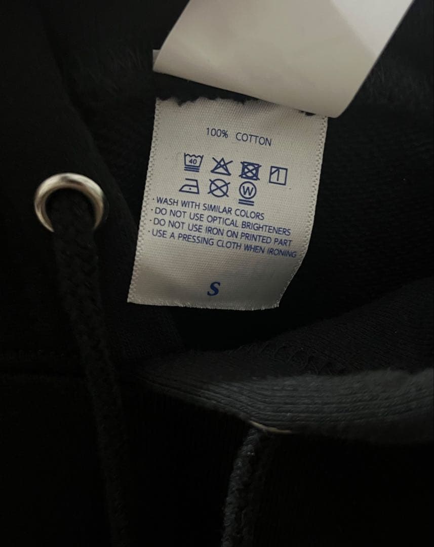 HOSONO VIDEO HOUSE フーディ ブラック　Sサイズ