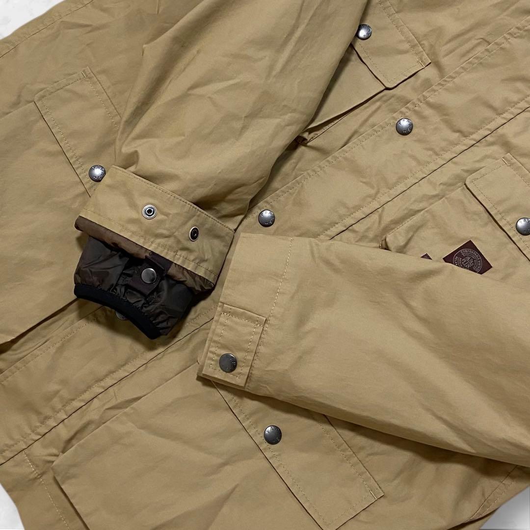 PAPAS PLUS 現行 ドライタッチ 3WAYアノラックフーデッドジャケット