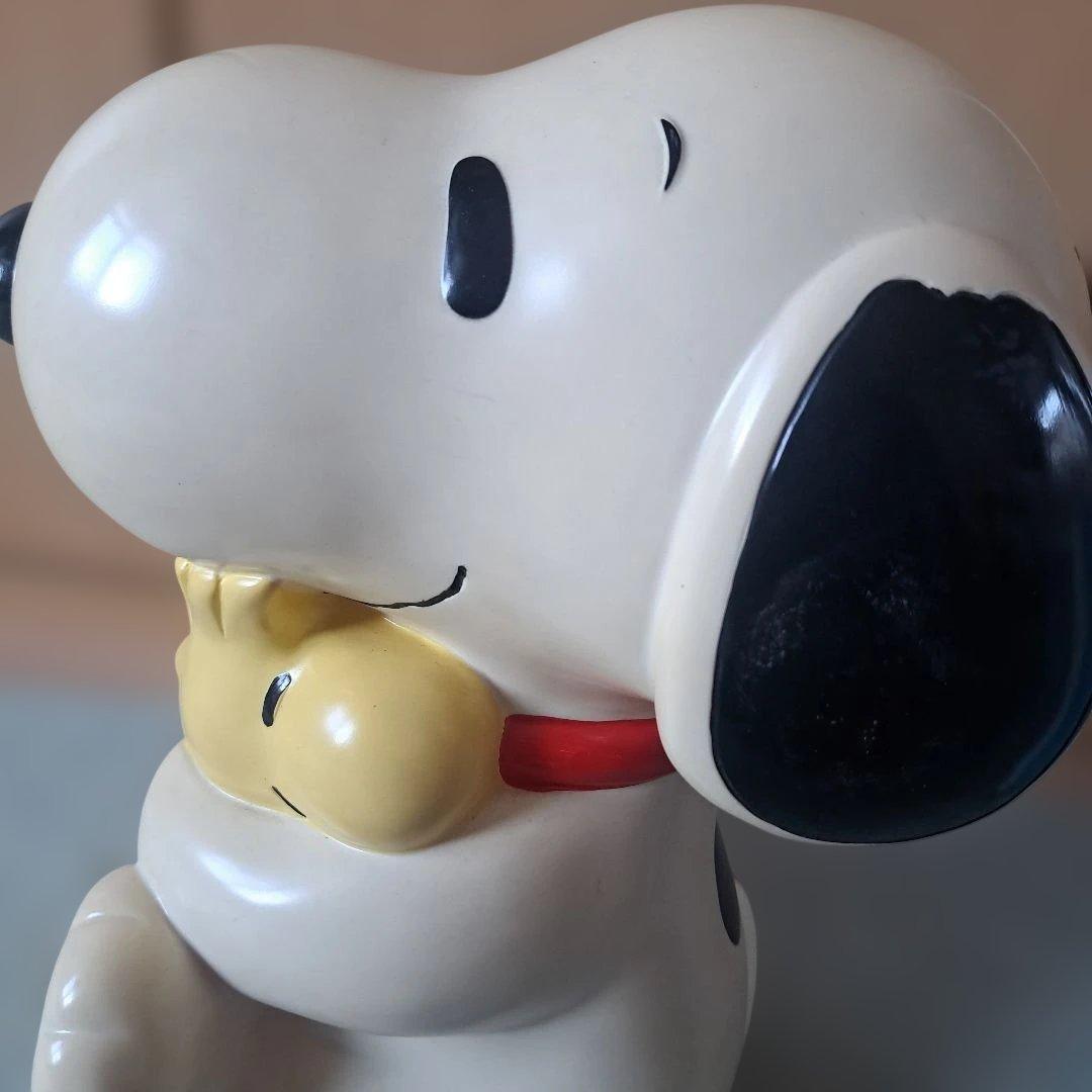 ビンテージスヌーピー 　ウッドストック 　貯金箱　コレクターグッズ　SNOOPY