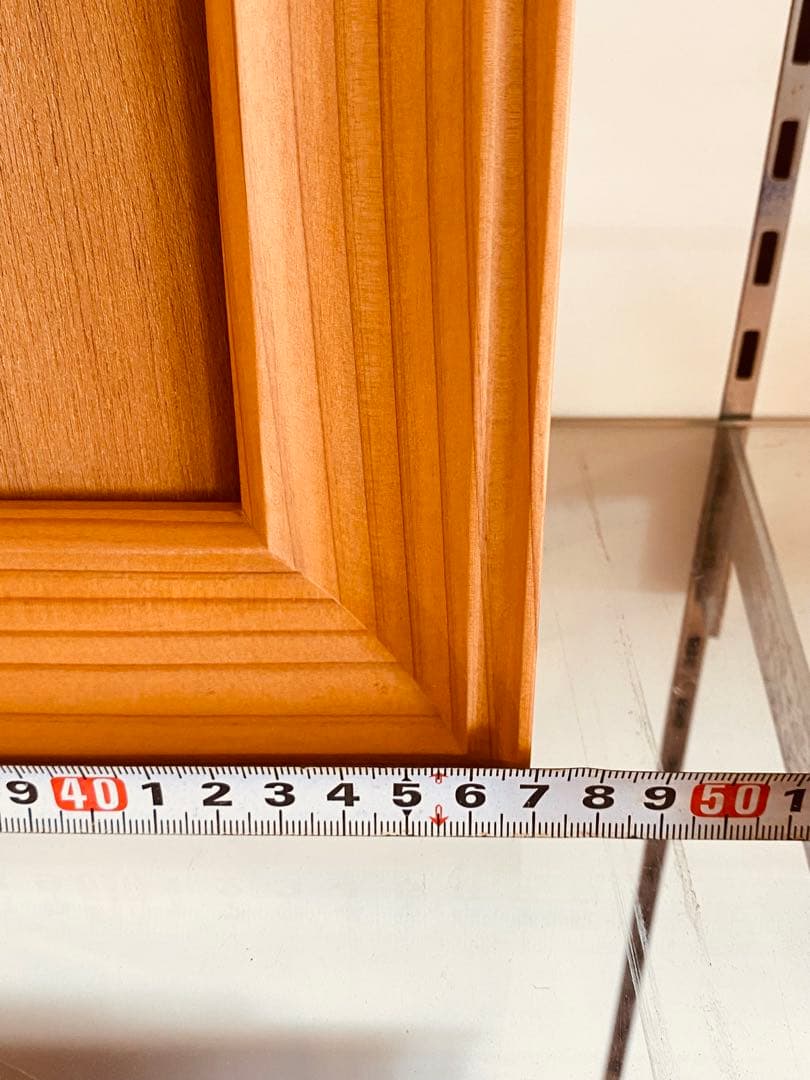 手作り銘木杉の賞状額