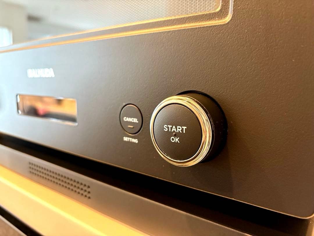 新型 バルミューダ The Range ザレンジK09A-BK BALMUDA