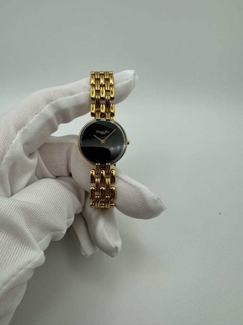 Christian Dior ゴールド アナログ時計