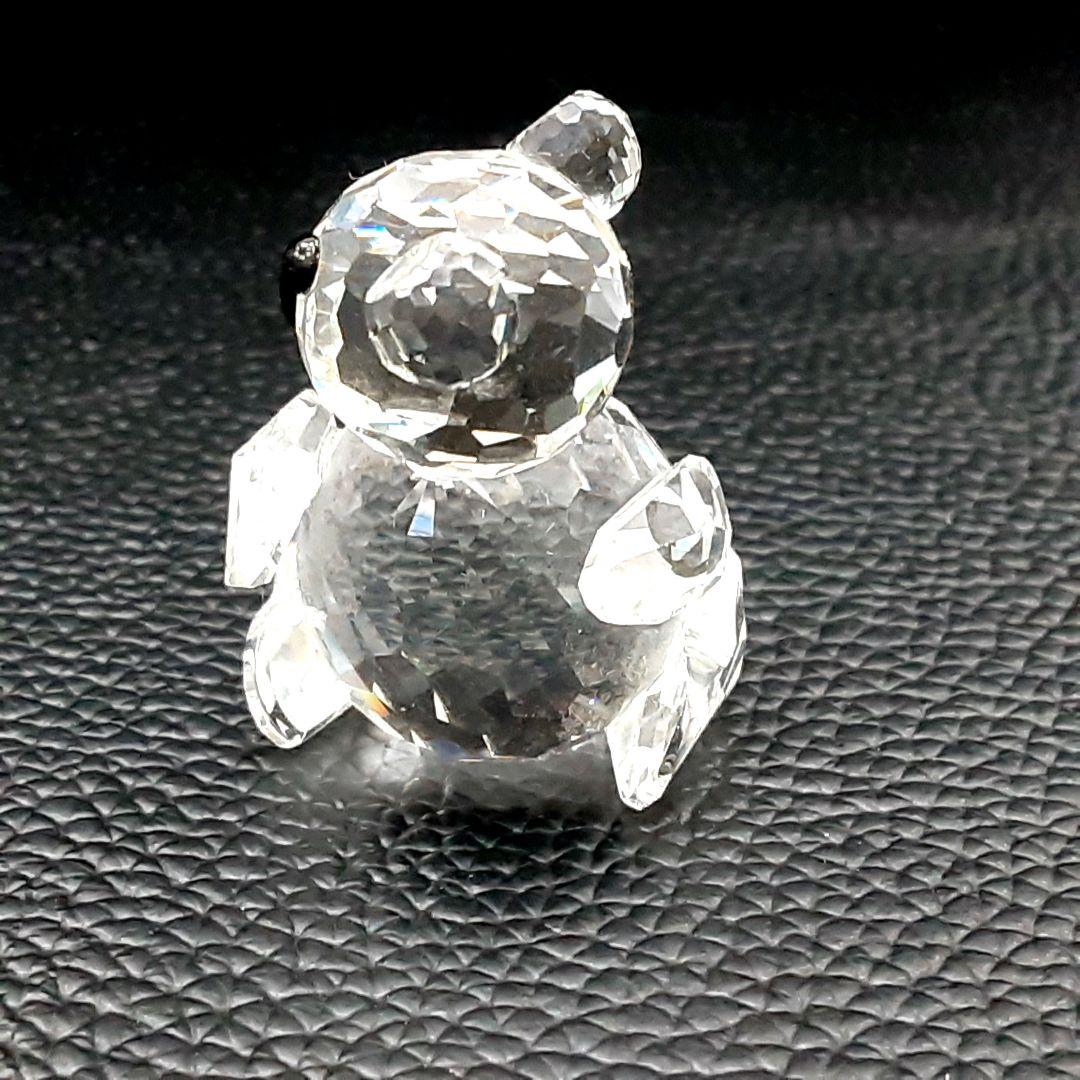 P387 スワロフスキー クリスタル コアラ 親子 2頭セット　お